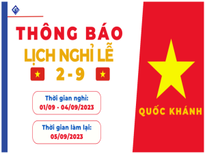 lịch nghỉ lễ 2/9
