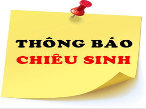 thong bao chieu sinh