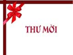 thư mời