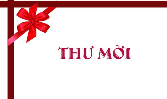 thư mời thư mời